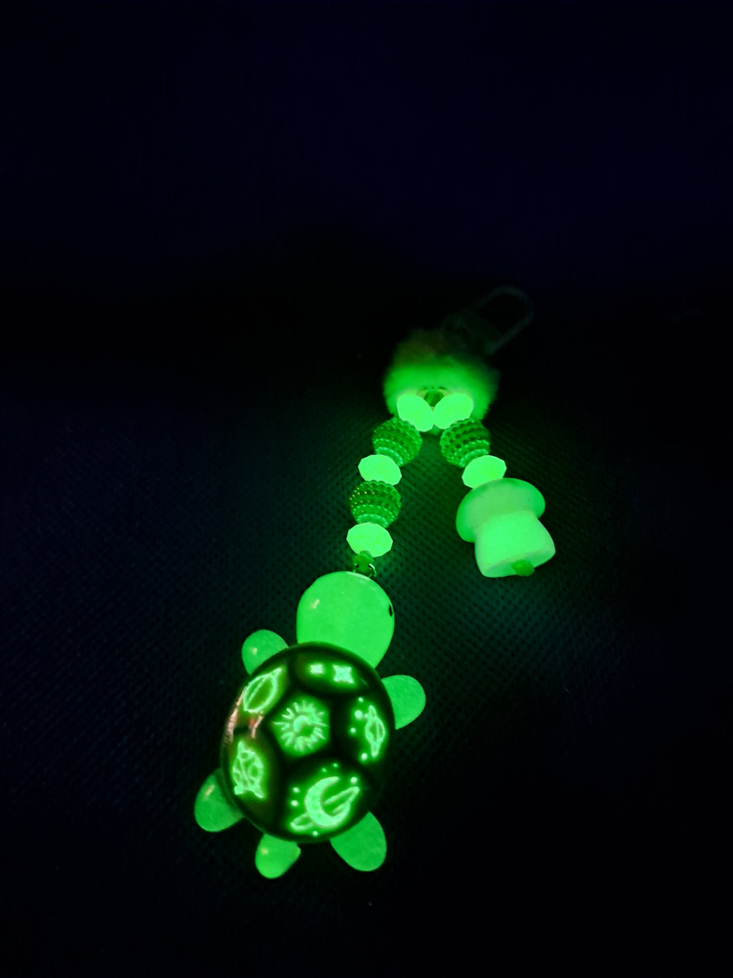 Luminous Turtles keychain