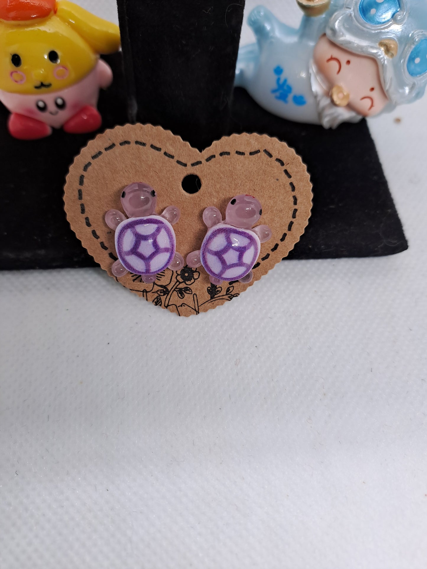 Resin charms Earrings