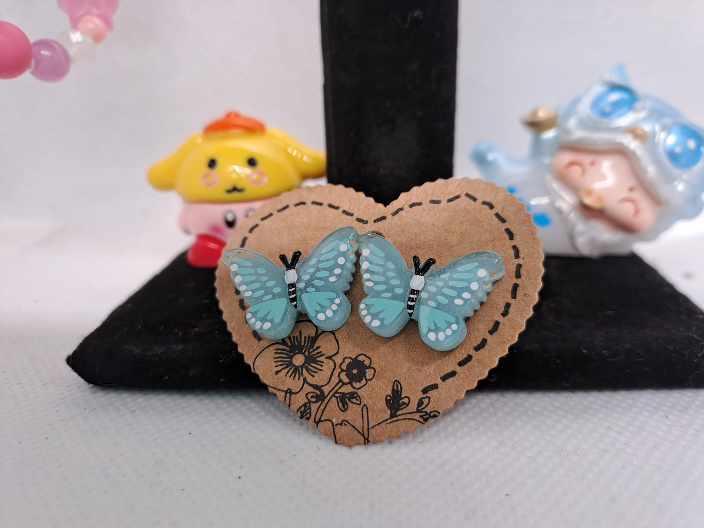 Resin charms Earrings