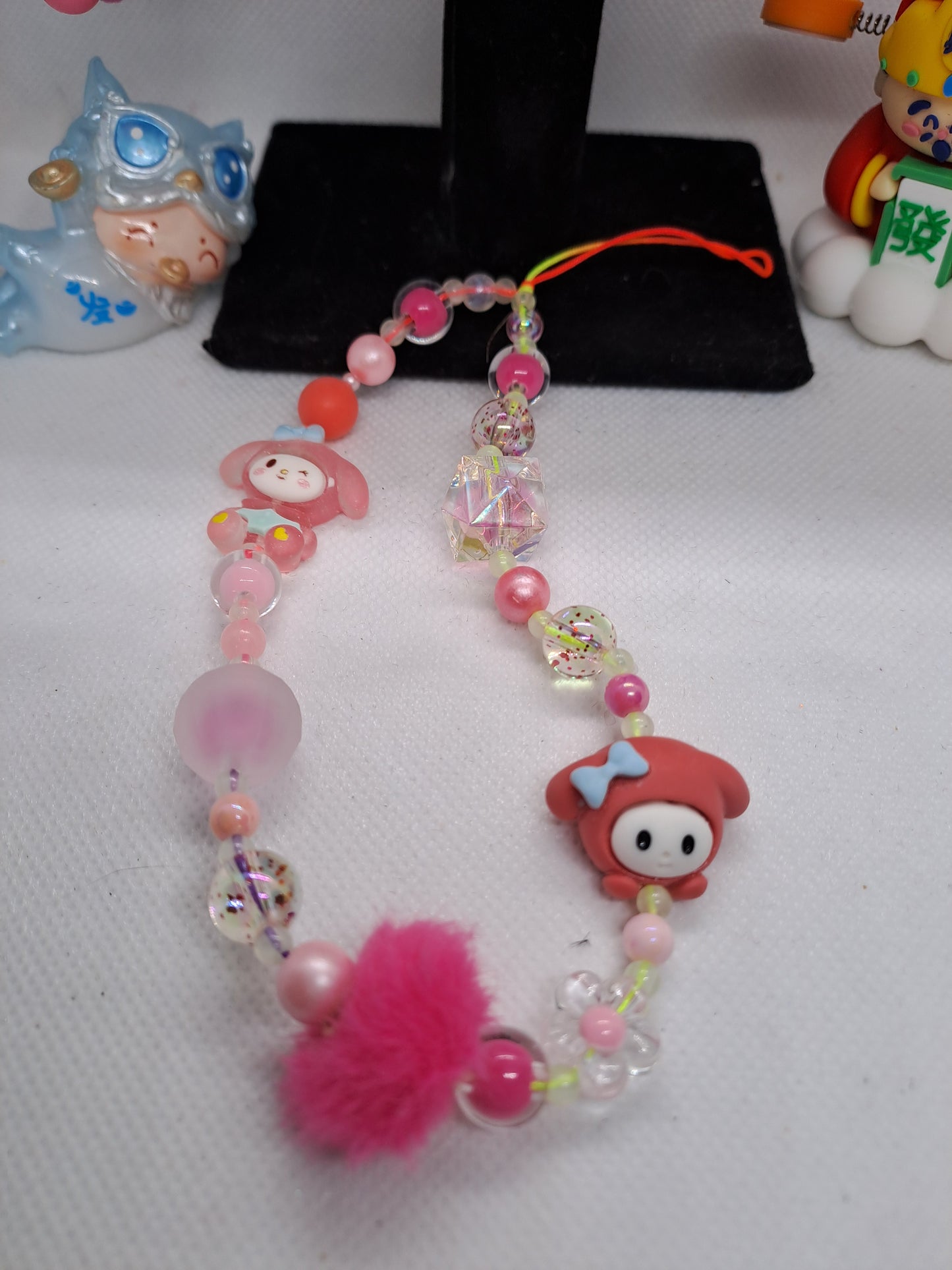 Mobile phone strap kawaii glow In The Dark various styles